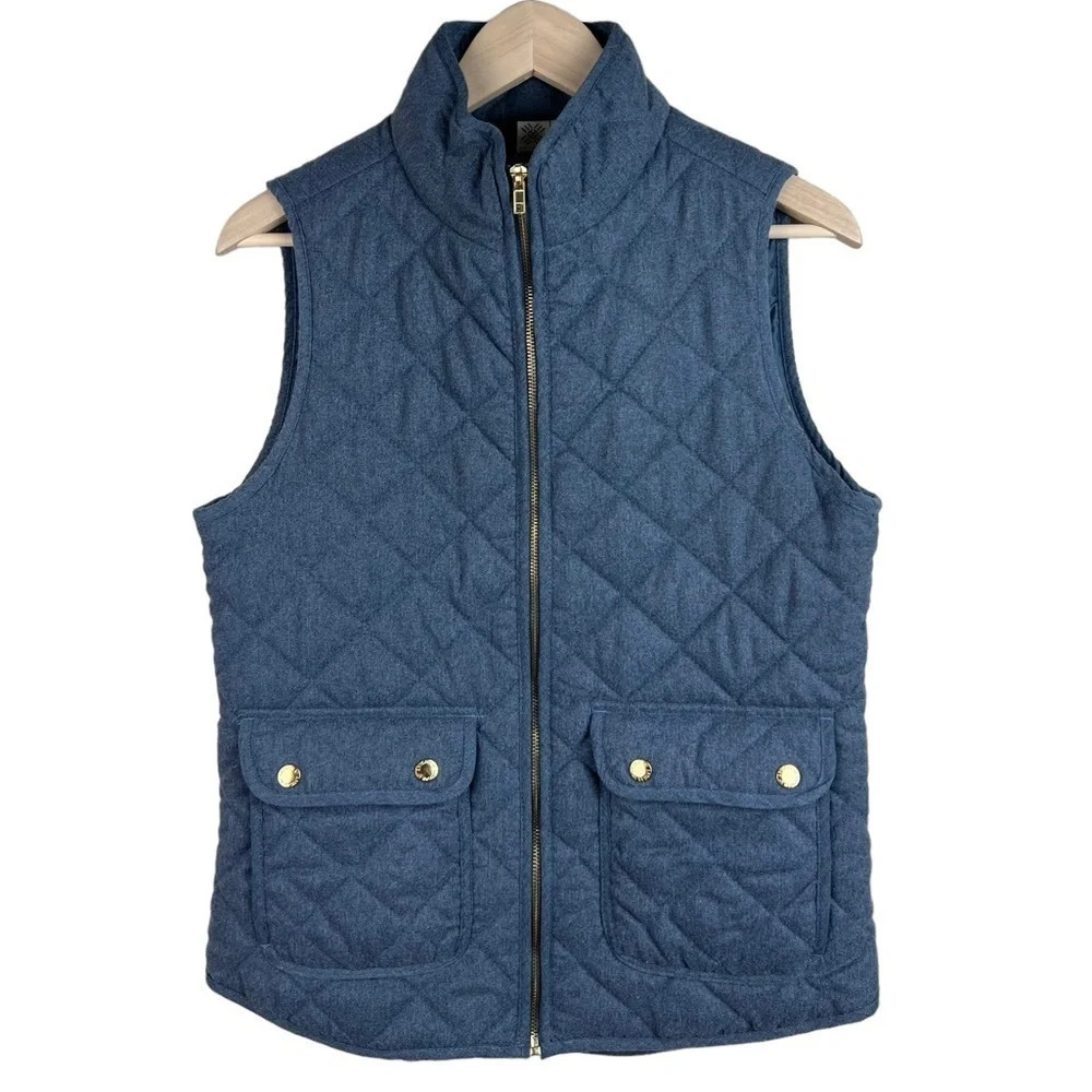 Artisan NY • Quilted Blue Vest